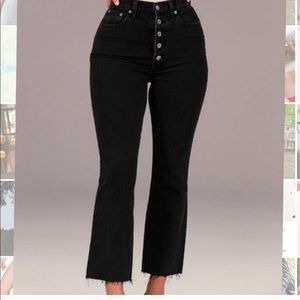 Abercrombie Ultra High Rise Kick Flare Jeans